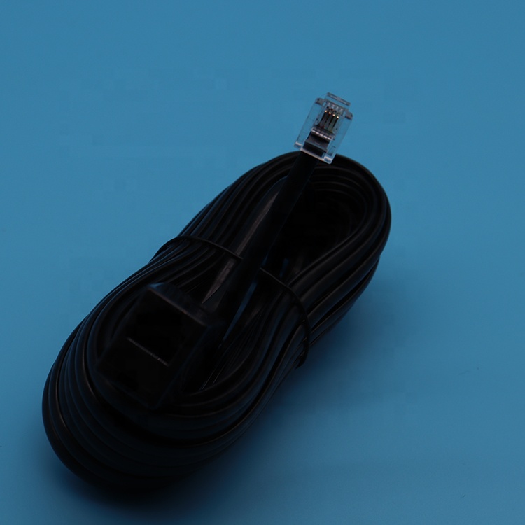 RJ45 8P8C RJ11 6P6C 6P4C выдвижной спиральный кабель для передачи данных