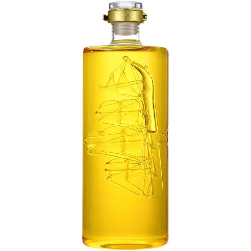 High borosilicate hydrochloric acid heat resistant glass bottle