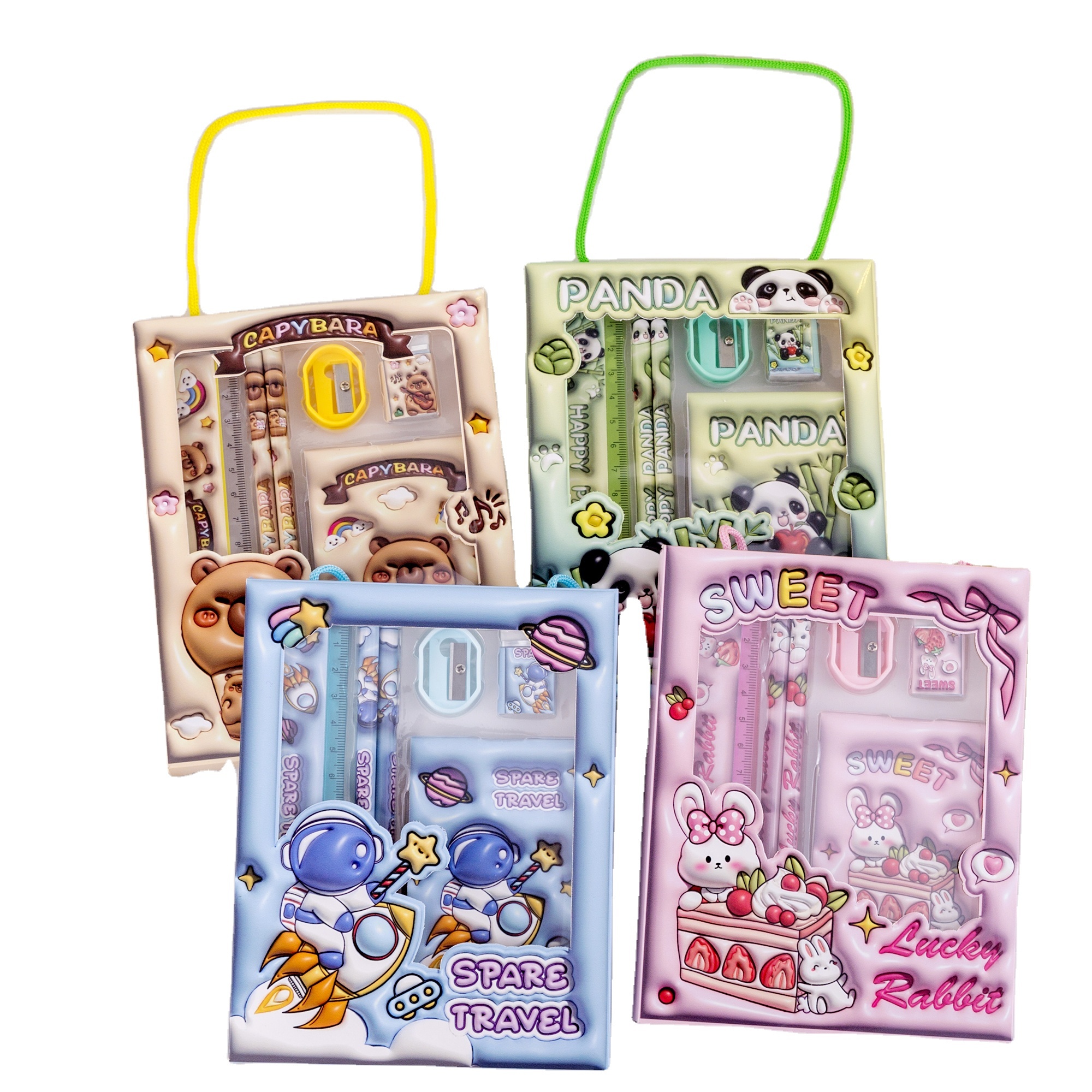 School Supplies Wholesale Stationery Set New Product Ideas 2024 for School Note Book and Pen Set Gifts Items for Kids