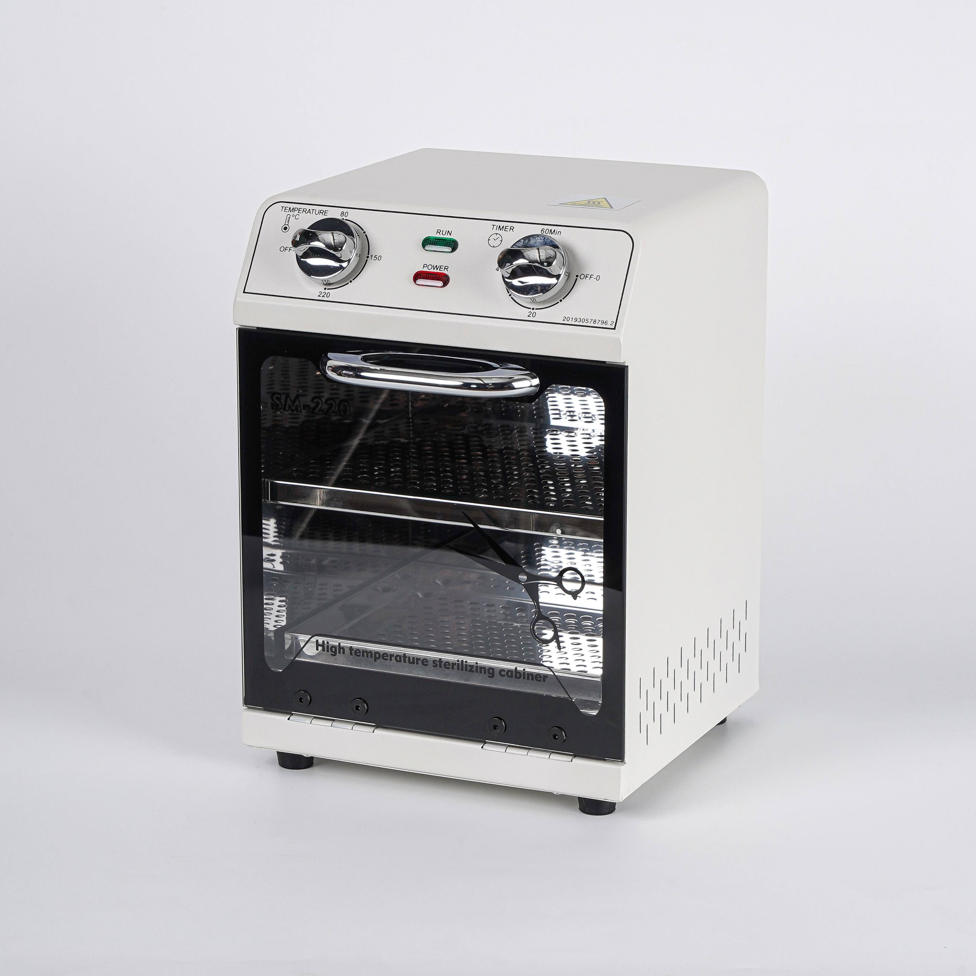 SM-220 Professional Stainless Steel UV Sterilizer Ultraviolet Disinfection Cabinet for Beauty & Personal Care
