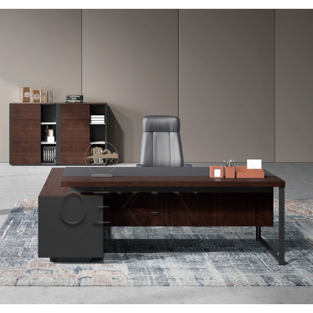 Hospital Furniture Medical President Office Desk and Chairs Luxury Office Computer Table