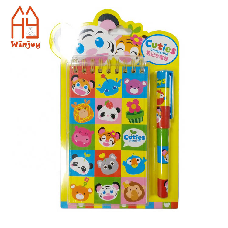 School Stationery Set Items List Accessories Customized cartoon pattern children's gifts, educational advertising stationery