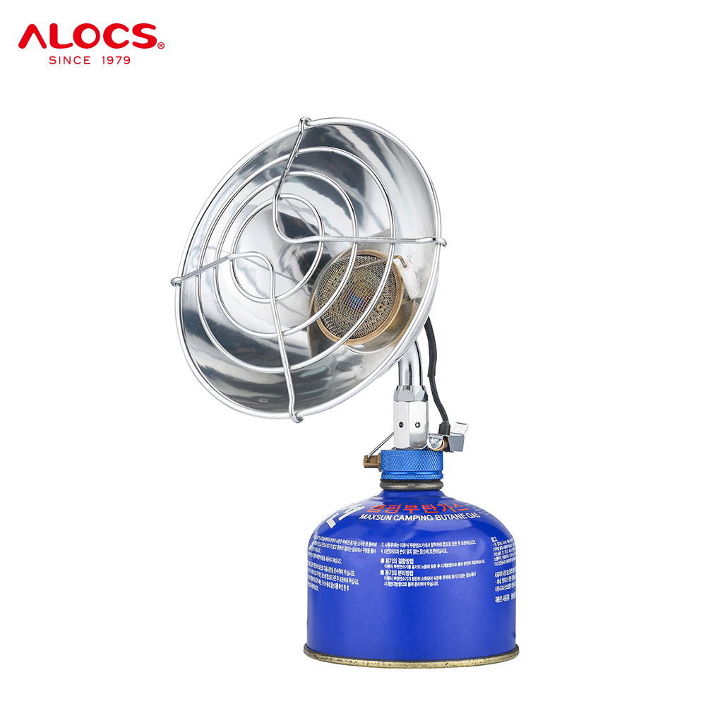 Уличный Мини-нагреватель Alocs с электронным зажиганием, портативный газовый нагреватель для зимнего кемпинга