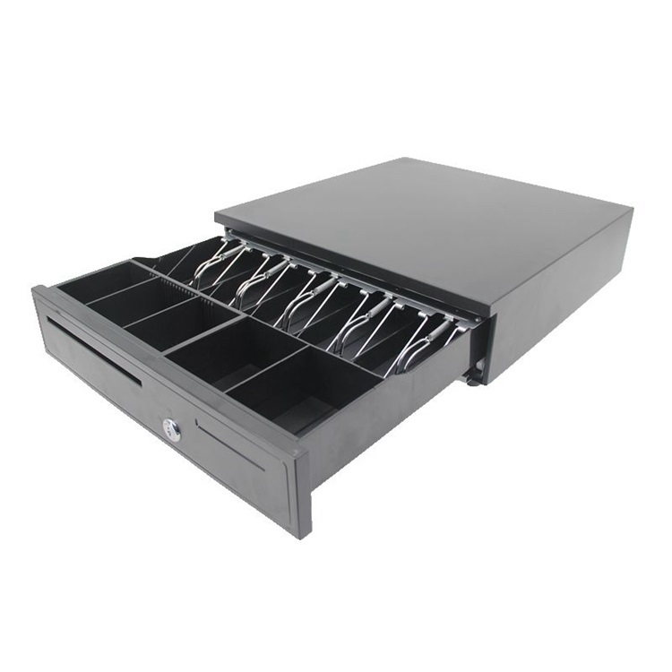 5 Bill 5 Coin Automatic Portable Metal Cash Register Drawer For POS System