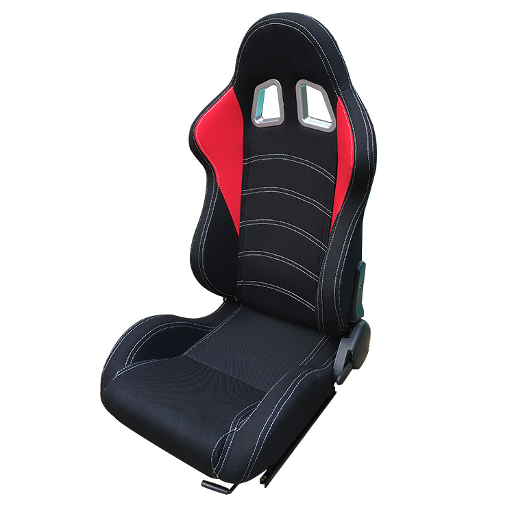 High quality adjustable office chair sports car black red universal car seat