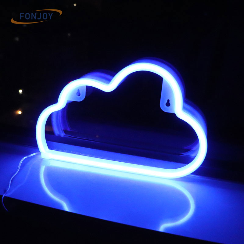 DC5V USB Cable Connect Wall Mount LED Neon Light Sign,Night Light Home Decor and Party Holiday