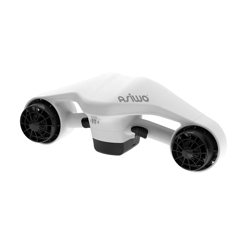 Asiwo Dual Motor Sea Scooter OLED Display Waterproof for Diving Swimming Snorkeling Adventures and Chasing Fish