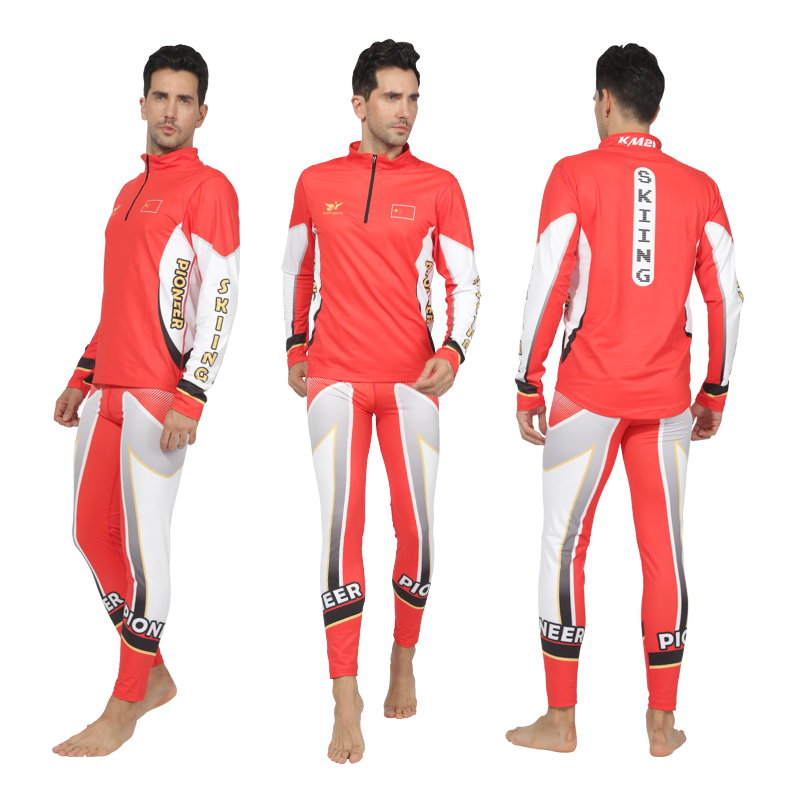 OEM Custom sublimation Long Sleeved Zipper Closure Speed skating suit inline skate professional Jersey Sportswear