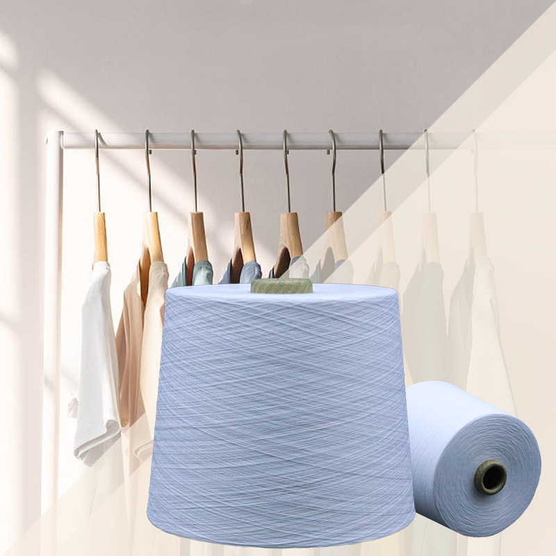100% Lyocell Yarn 100% Silk Material Good Strength Dyed Pattern for Weaving