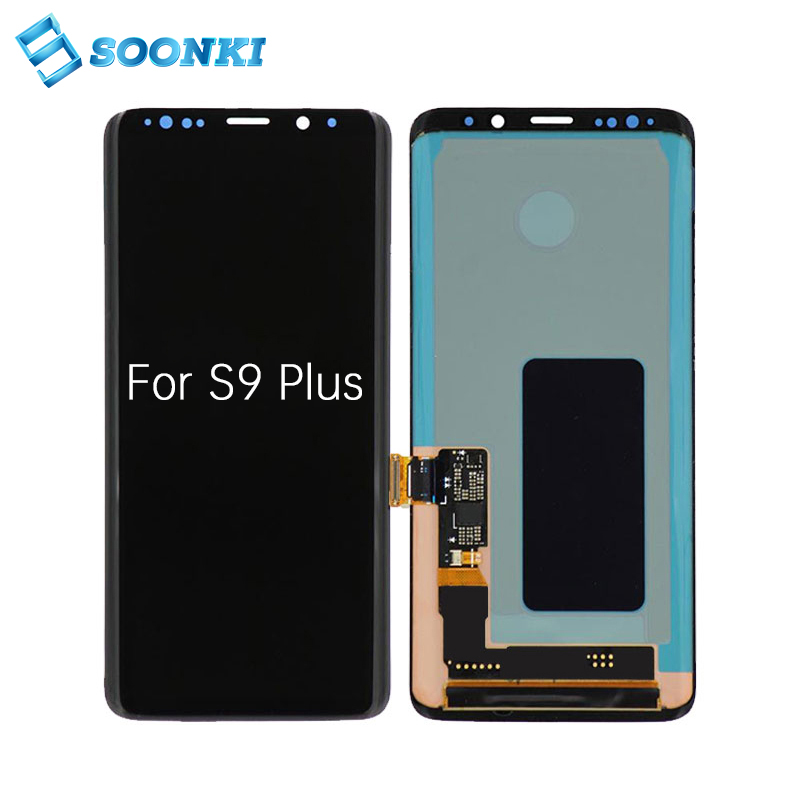 Бесплатная доставка Мобильный Дисплей для samsung s9 plus ЖК-дигитайзер сборка для galaxy s9 plus ЖК-экран