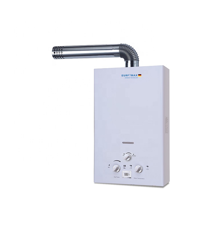 Tanklessinstantgaswaterheatergasgeyserforcetypewithglasspanel