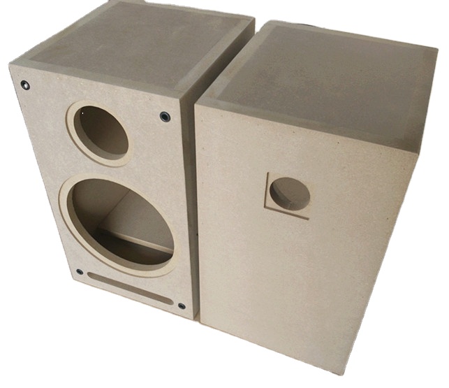 8 дюймов + 4 дюйма двухсторонний Hi-Fi аудио пустой деревянный ящик DIY динамик пустой ящик корпус книжная полка корпус аудио динамик корпус