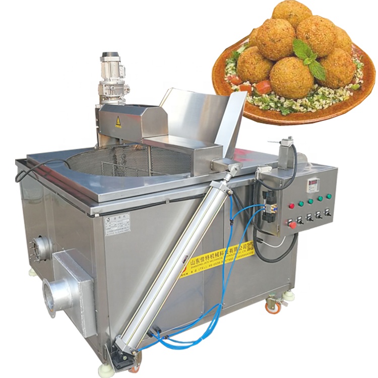 Automatic stirring falafel frying machine industrial falafel deep fryer