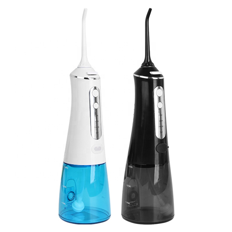 Water Flosser Professional Cordless Dental Oral Irrigator 300ML Portable Water Tank 4 Modes and 6 Jet Tips