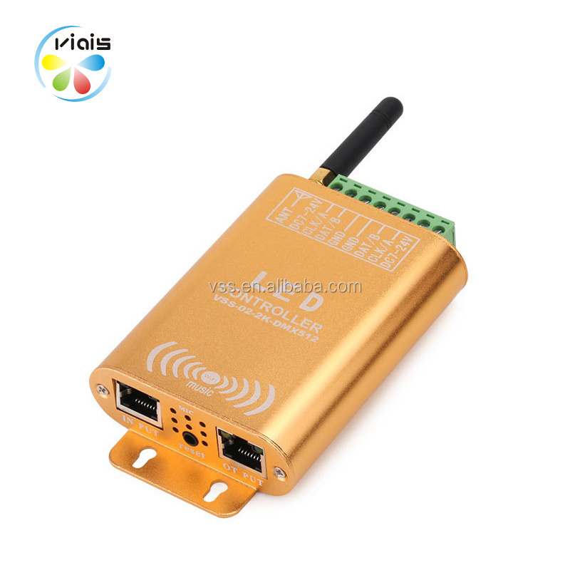 DMX512 музыкальная Светодиодная лента с управлением через приложение нового типа, Wi-Fi