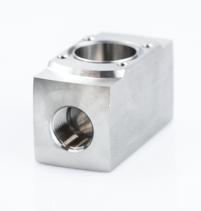 Соленоидный клапан из нержавеющей стали CNC Прецизионные поворотные компоненты из нержавеющей стали от китайского производителя