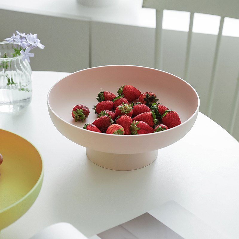 Multipurpose Plastic Fruit Salad Storage Serving Tall Tray For Party Decoration 3028
