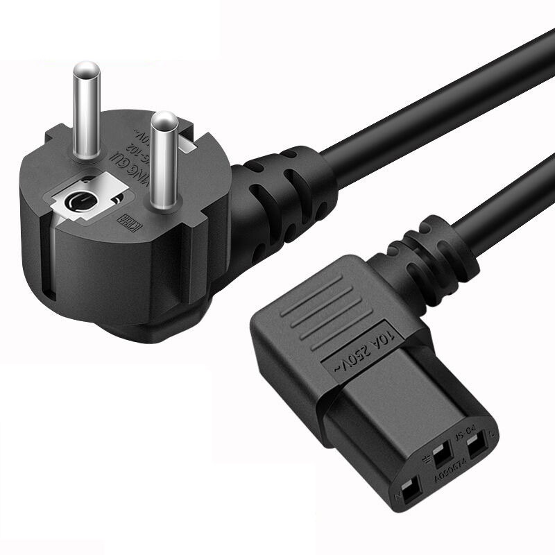IEC 320 пользовательские Европейский силовой кабель 3 зубец ЕС Iec C5/C13/угол C13 силовой удлинитель для рисоварка принтер ТВ адаптера переменного тока