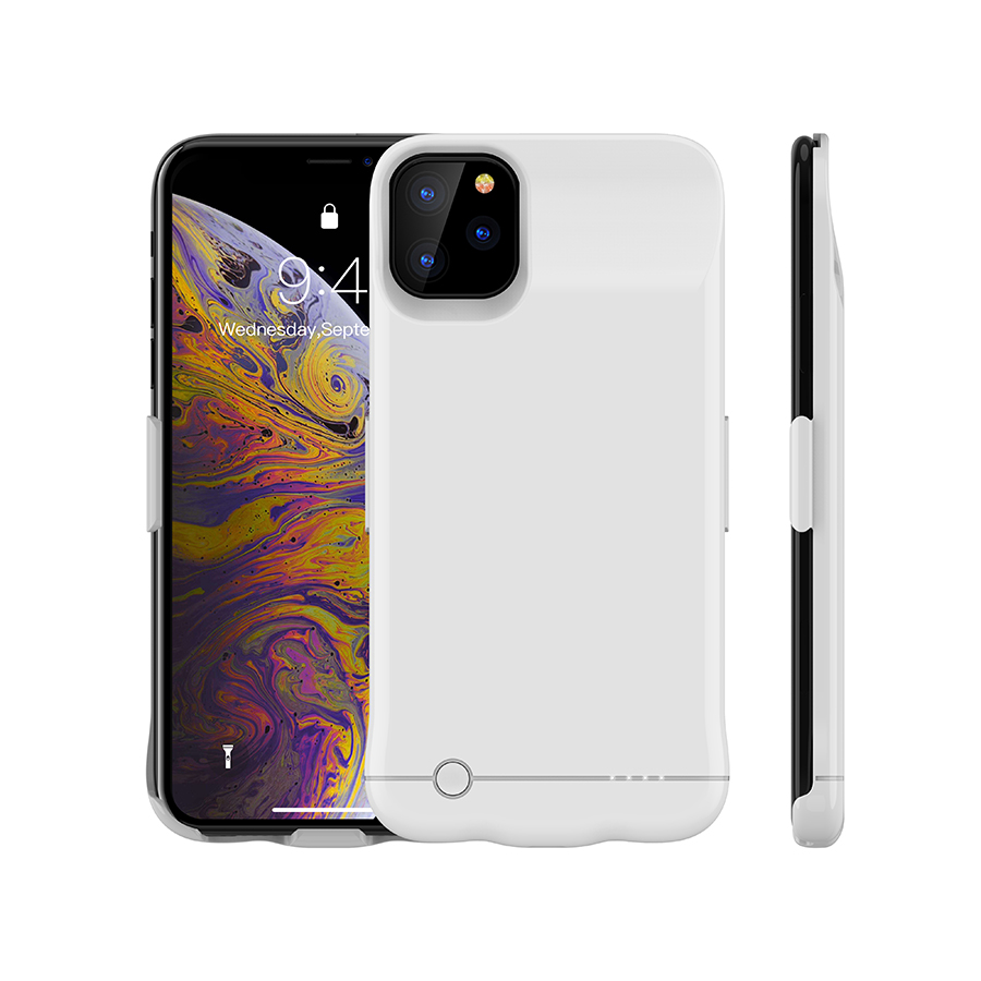 Портативное зарядное устройство высокой емкости на 6,5 мАч для iPhone 11 pro max; Легкий Чехол для батареи на 4000 мАч