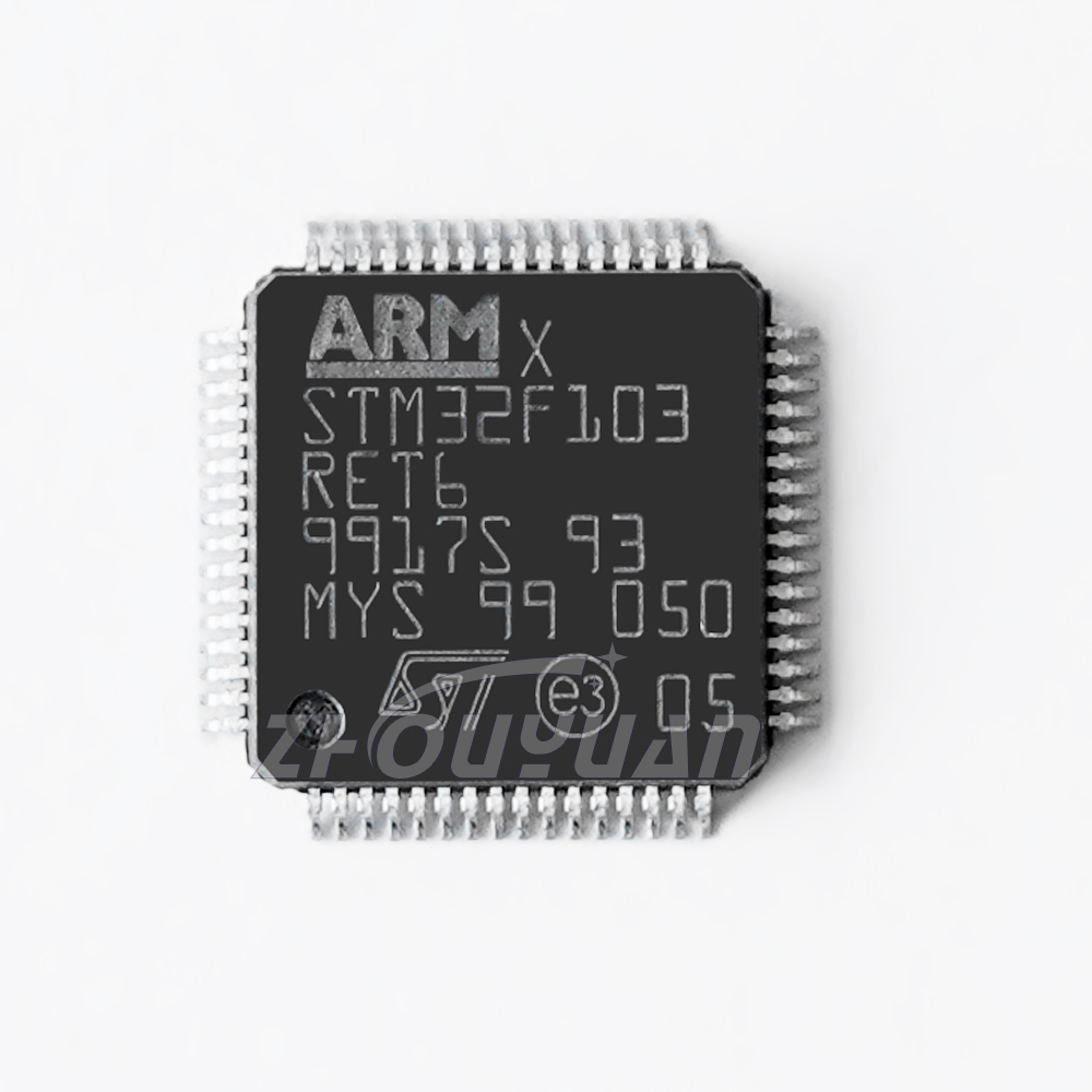 Оригинальный микроконтроллер STM32F103RET6 STM32F103 STM32 LQFP 64 72 МГц 512KB STM32F103RET7 чип производительной линии Новый STM32F103RET6