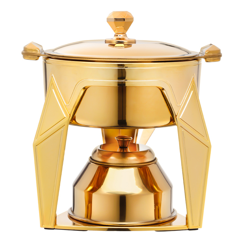 Stainless Steel one person hotpot alcohol stove shabu-shabu hotpot