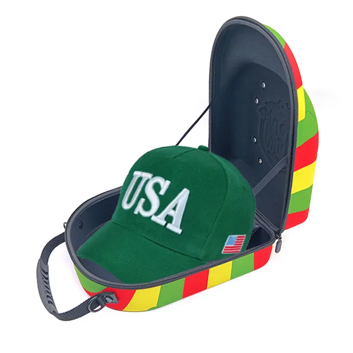 OEM&ODM Eva cap travel baseball cap backpack hat case for hip hop cap