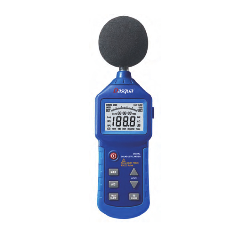 Dasqua 30-130dBA 35-130dBC цифровой измеритель уровня звука