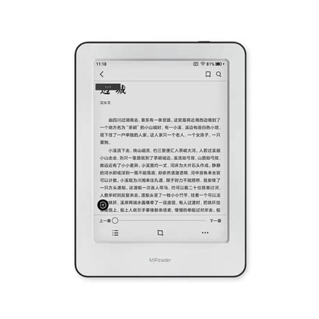Новый Xiaomi для чтения электронных книг 6 дюймов E-Ink экран Электронная книга в офисе для наружных осветительных приборов Wi-Fi HD сенсорный чернила для чтения с экрана Xiaomi для чтения электронных книг