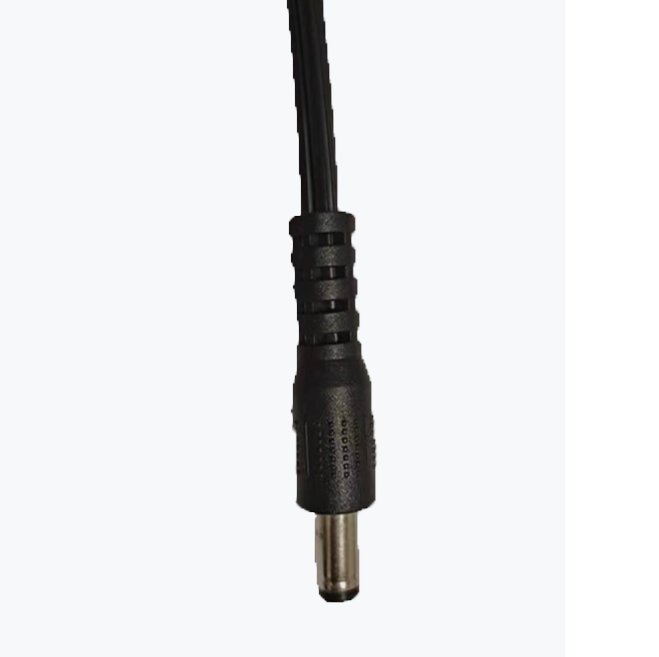 Mobile phone digital home appliances PVC DC power supply round hole charging cable