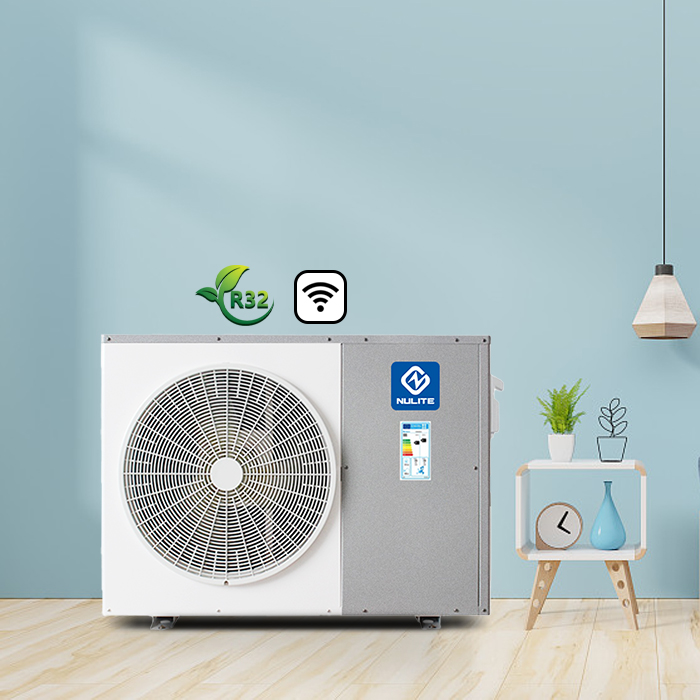 Nulite New Energy Air Source R32 инверторный тепловой насос водонагреватель воздух-водяной нагревательный насос