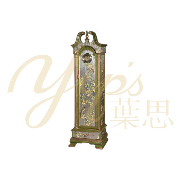 Yips LD-1203-0112 принцессы с рисунком розы для девочек серии ручная роспись растений и принтом в виде птиц для гостиной Классическая античная напольные часы