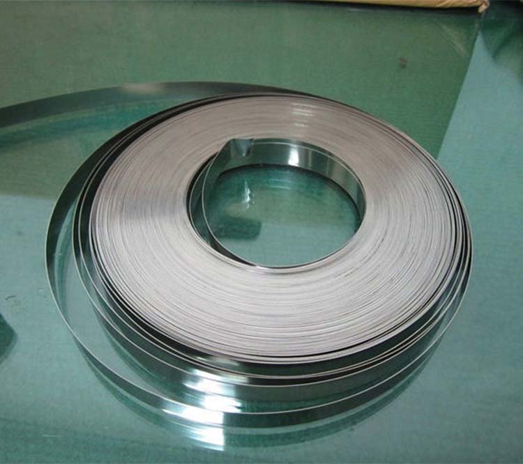 Облицовочная катушка SS316/316L 2B отделка 0.8mmT x 13mmW полосы из нержавеющей стали/лента/ремень