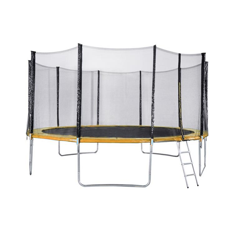 Mersco 12ft Customized Color Commercial Sports Trampoline With UV-Resistant PP Mat