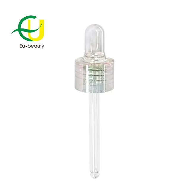 wholesale custom 20/410 plastic dropper with PVC clear bulb