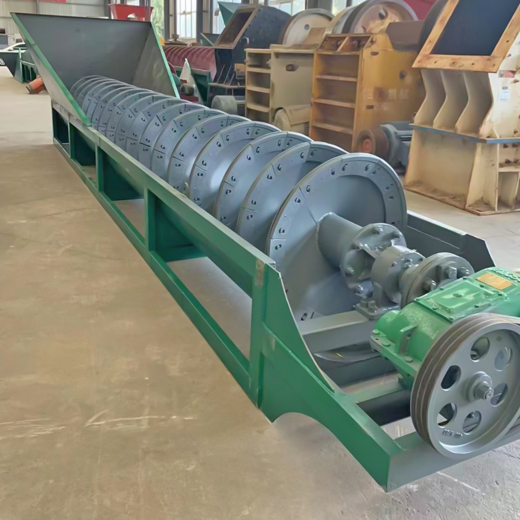 Single & Double Spiral Sand Washing Machine Sand Washer China factory screw type sand washer machine for sale