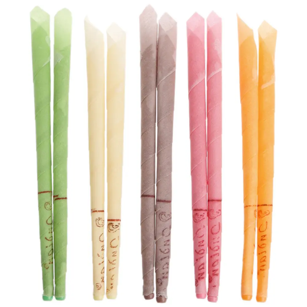 100% Natural Beeswax Hopi Unbleached Organic Muslin Fabric Ear Candle Kit Ear Candling Wax Removal Ear Candle