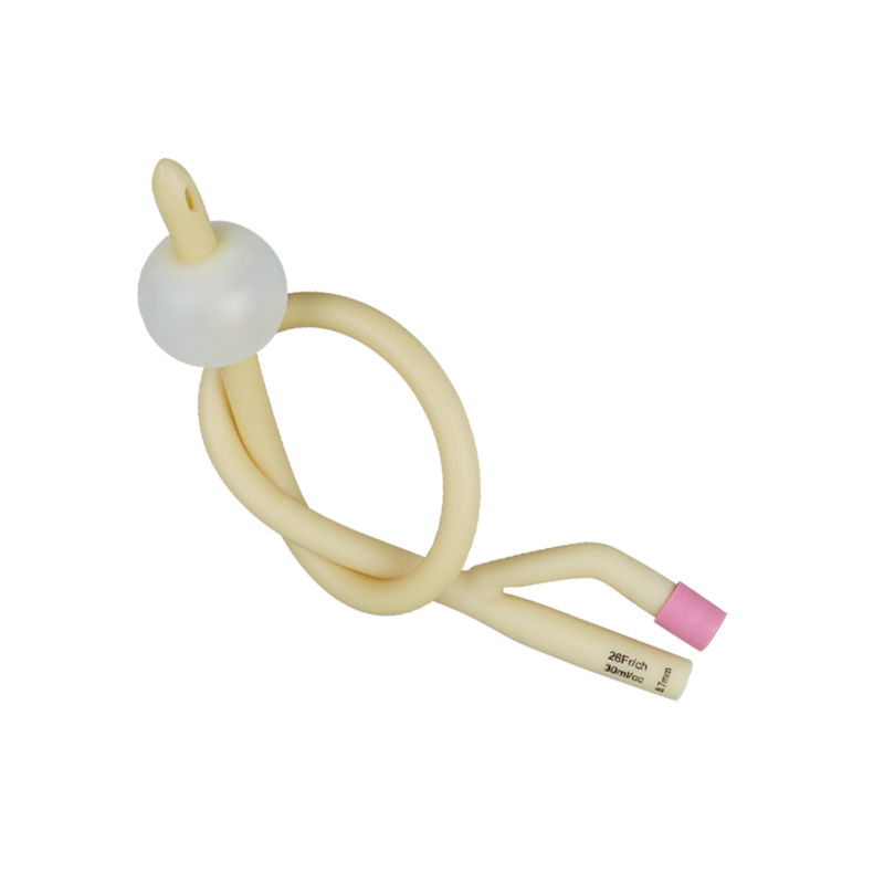 China supplier silicone coated 2 way Latex Foley Catheter ral Probe Latex Catheter