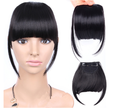 N1294 Women False Synthetic hair Bangs Extensions False Fringe Clip On Fringe Hair Clips hair accessories 3D Wig Bang