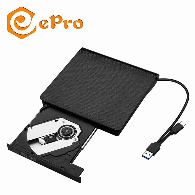 Внешний DVD-привод EDD01 USB 3,0, записывающее устройство, DVD RW оптический привод, CD/DVD-проигрыватель для ПК, ноутбука, компьютера