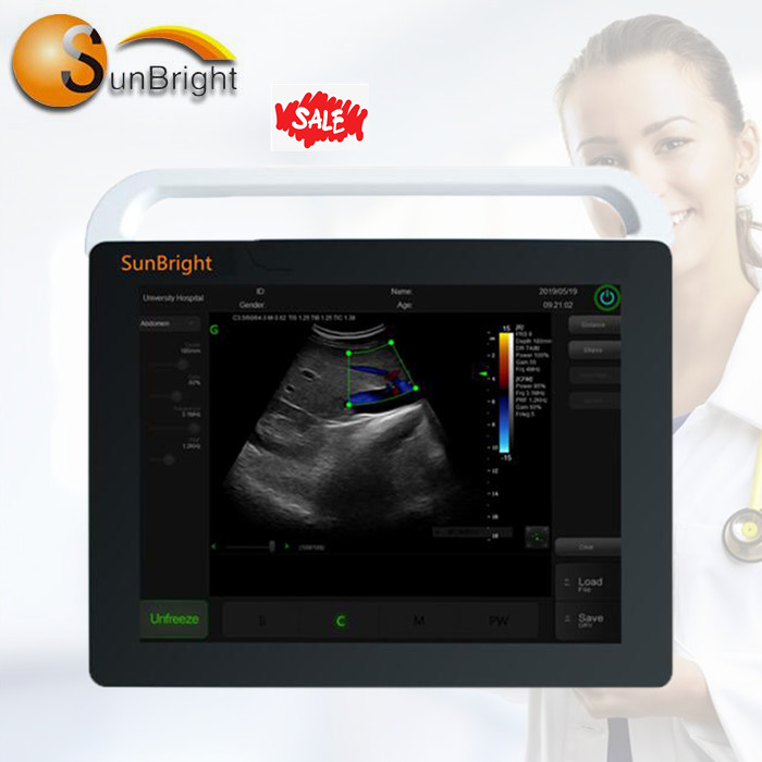 Sunbright clinic diagnostic 15inch led ultrasound