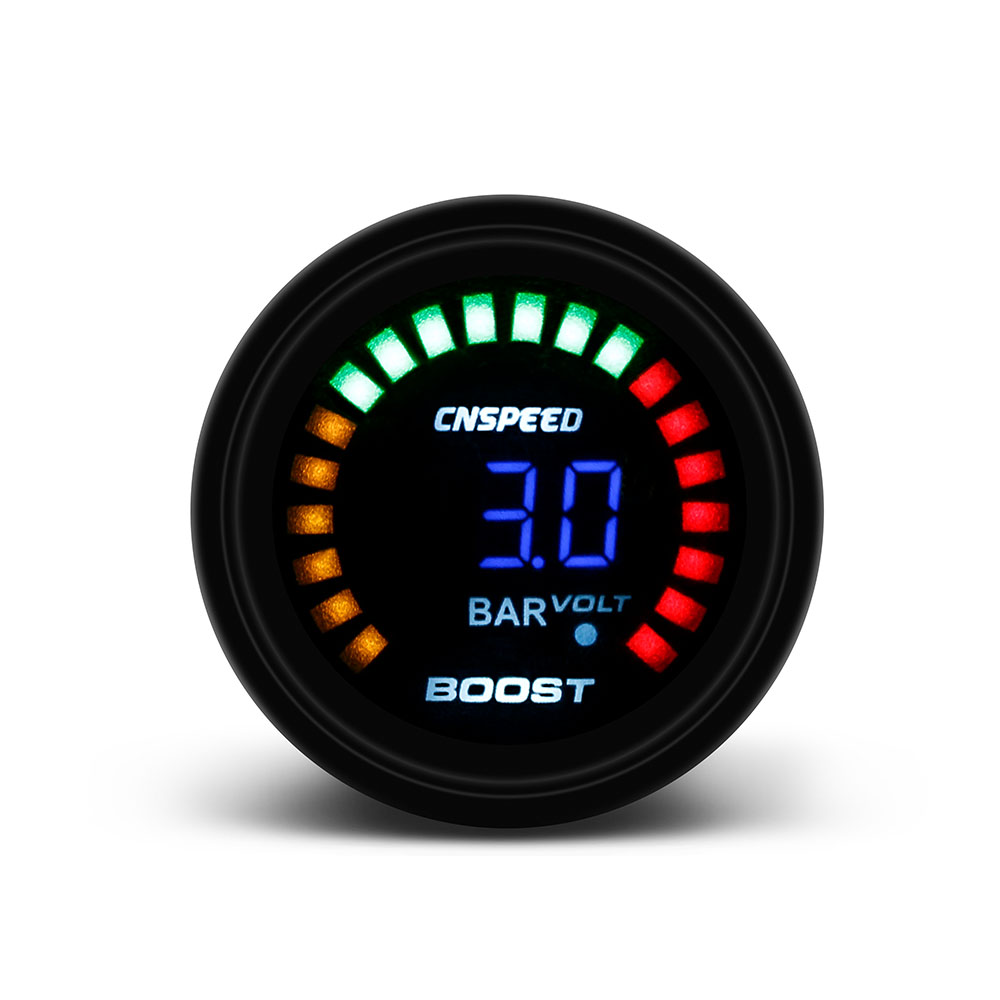 Цифровой аналоговый измеритель давления CNSPEED, прибор 2 дюйма, 52 мм, 3 бар, с электронным отправителем