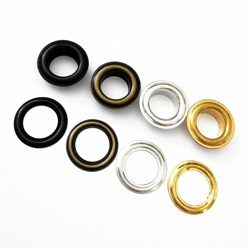 Brass material Round Eyelet 10 MM inner diameter anti rust clothes grommet Metal Eyelet ring