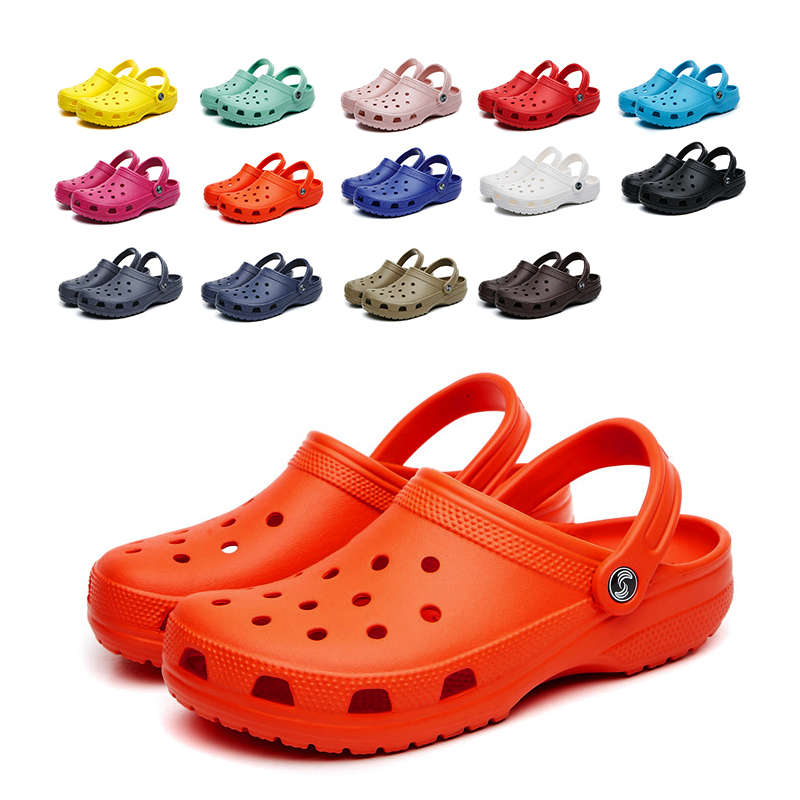 Wholesale Vendors Custom Logo Garden Clog Eva Flat Pvc Men'S And Women'S Slip Clogs Womans Clogs Shoes Classic
