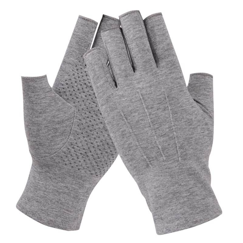 Summer Sun Gloves Breathable Non-Slip Driving Gloves Half Finger