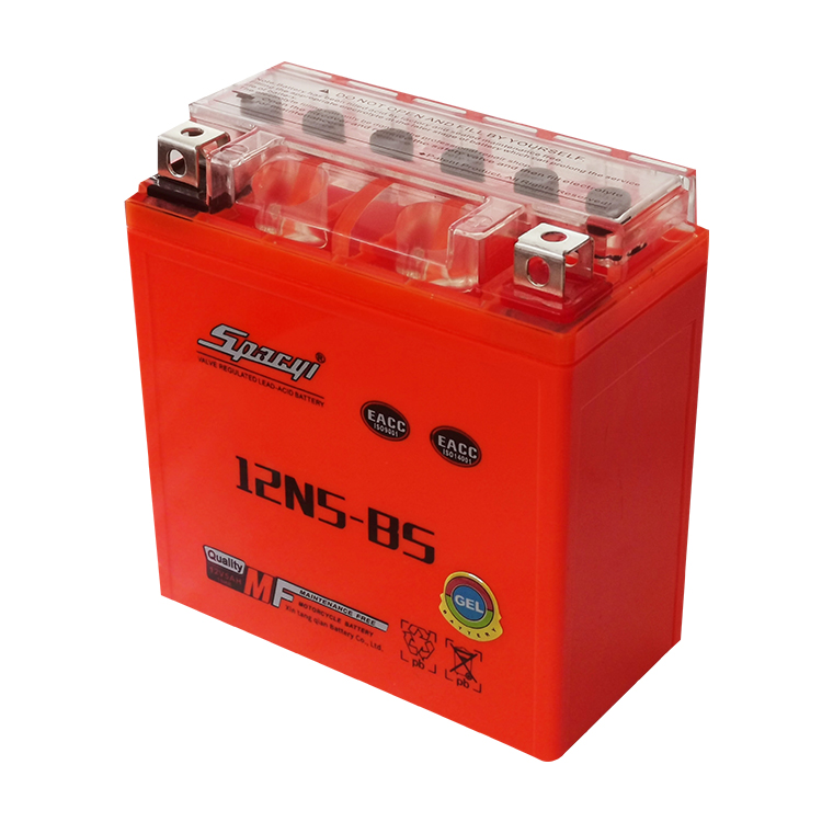 12N5L-BS OEM водонепроницаемый 5AH 12V аккумуляторная батарея большой емкости коллоидного АКБ для мотоциклов