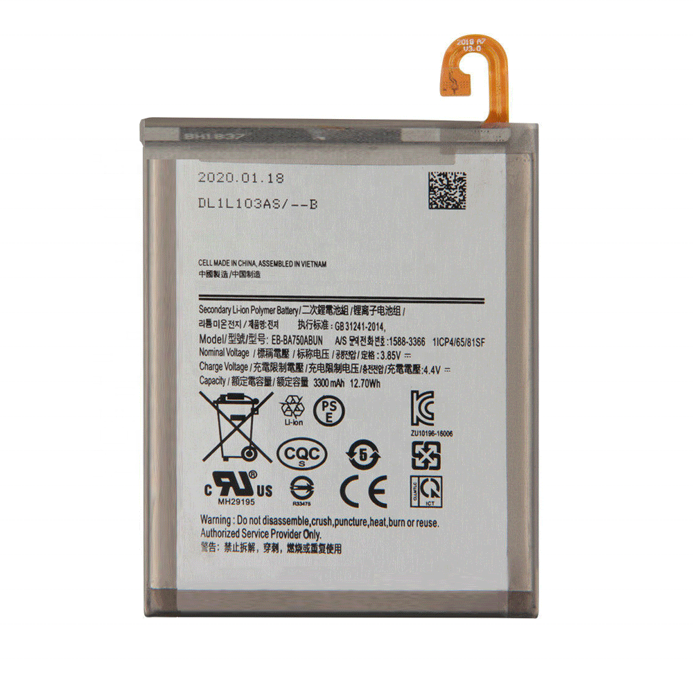 Батарея EB-BA750ABU для Samsung Galaxy 2018 версия A7 A730x A750F A10 3300 МА-ч