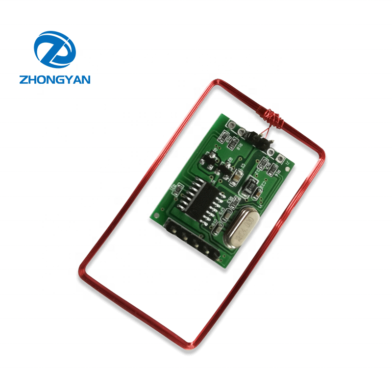 Недорогой 125 кГц RFID модуль считывателя антенны EM4100 ID карты Wiegand 26/34 встроенный модуль считывателя смарт-карт