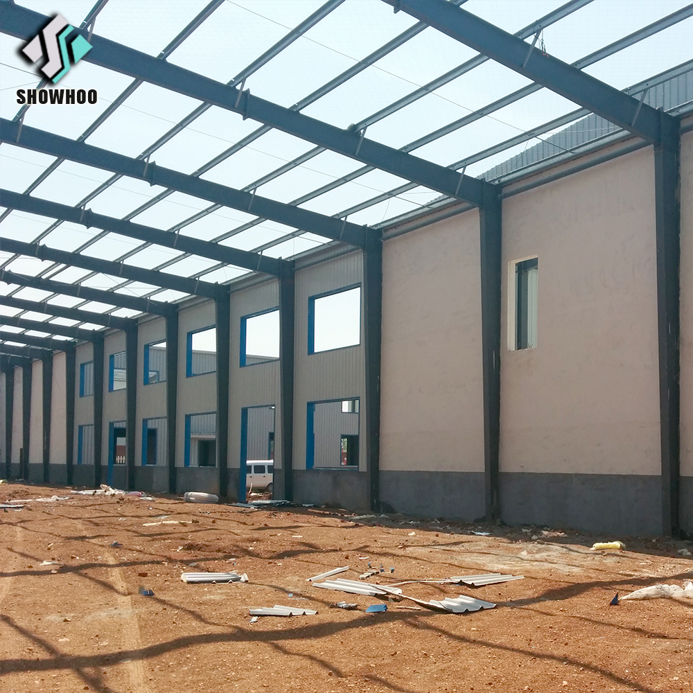 Steel structure prefabricated warehouse building china