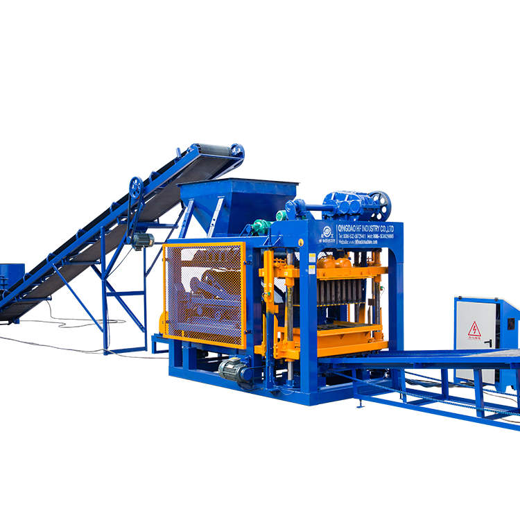 QT4-25 Paving block making machine, High quality automatic cement brick pressing machine