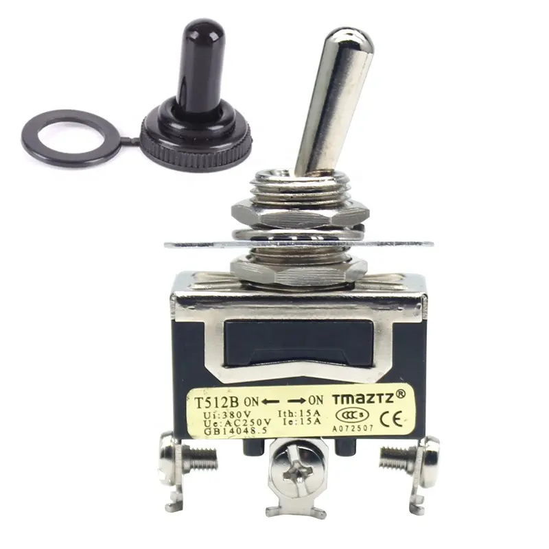 15A 250V 20A 125V AC ON ON 2 Position T512B SPDT Heavy Duty Rocker Toggle Switches